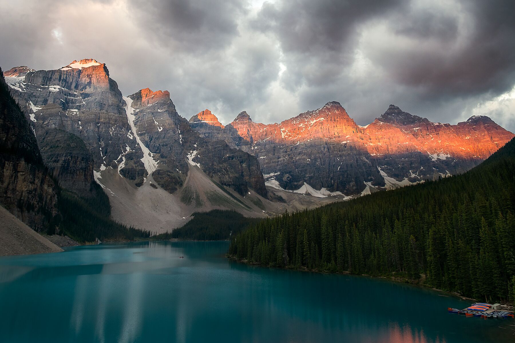 Morning at Moraine Lake - Canadian Fine Art Photography by Ian Harland ...