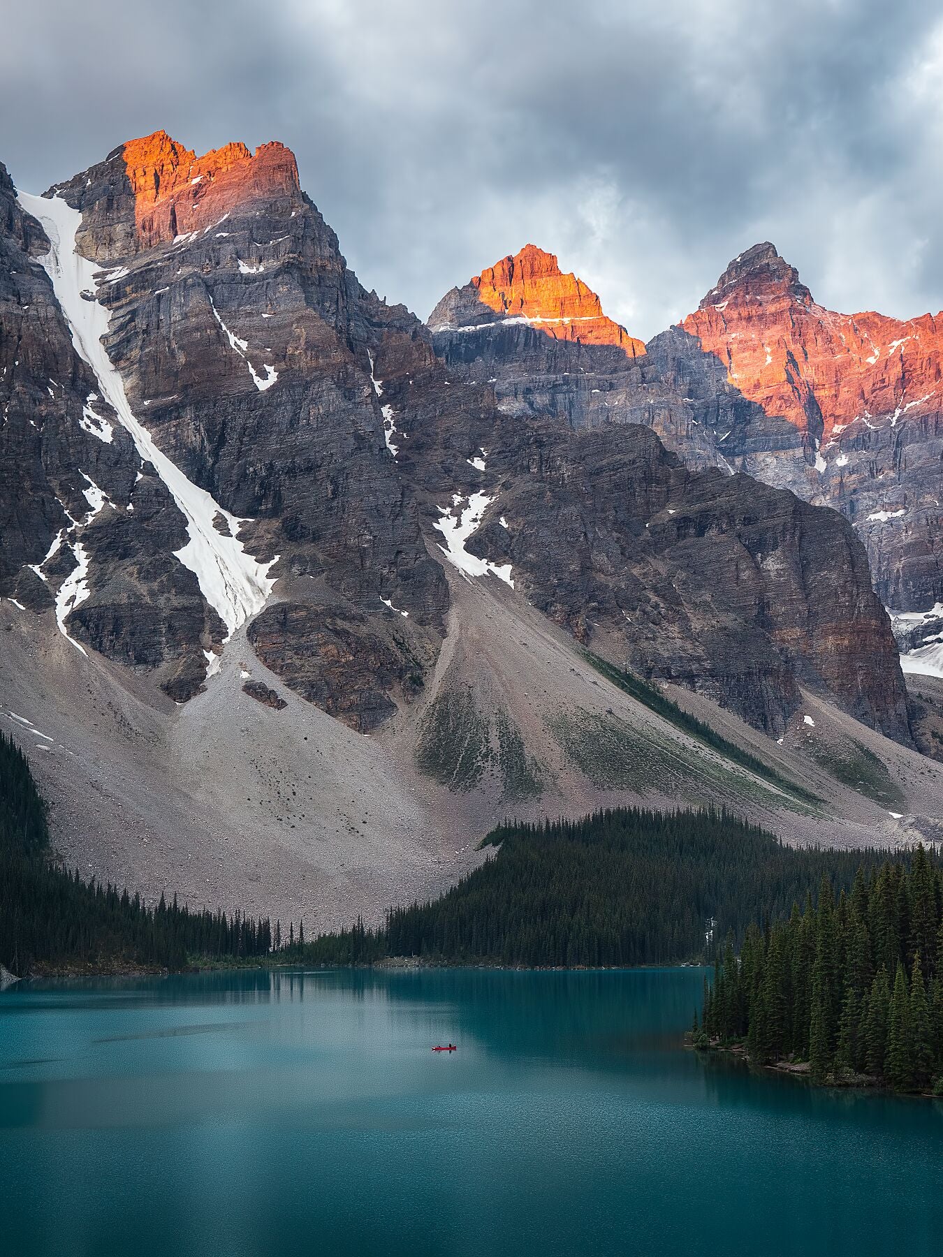 Sunrise at Moraine Lake - Canadian Rockies Fine Art Photography